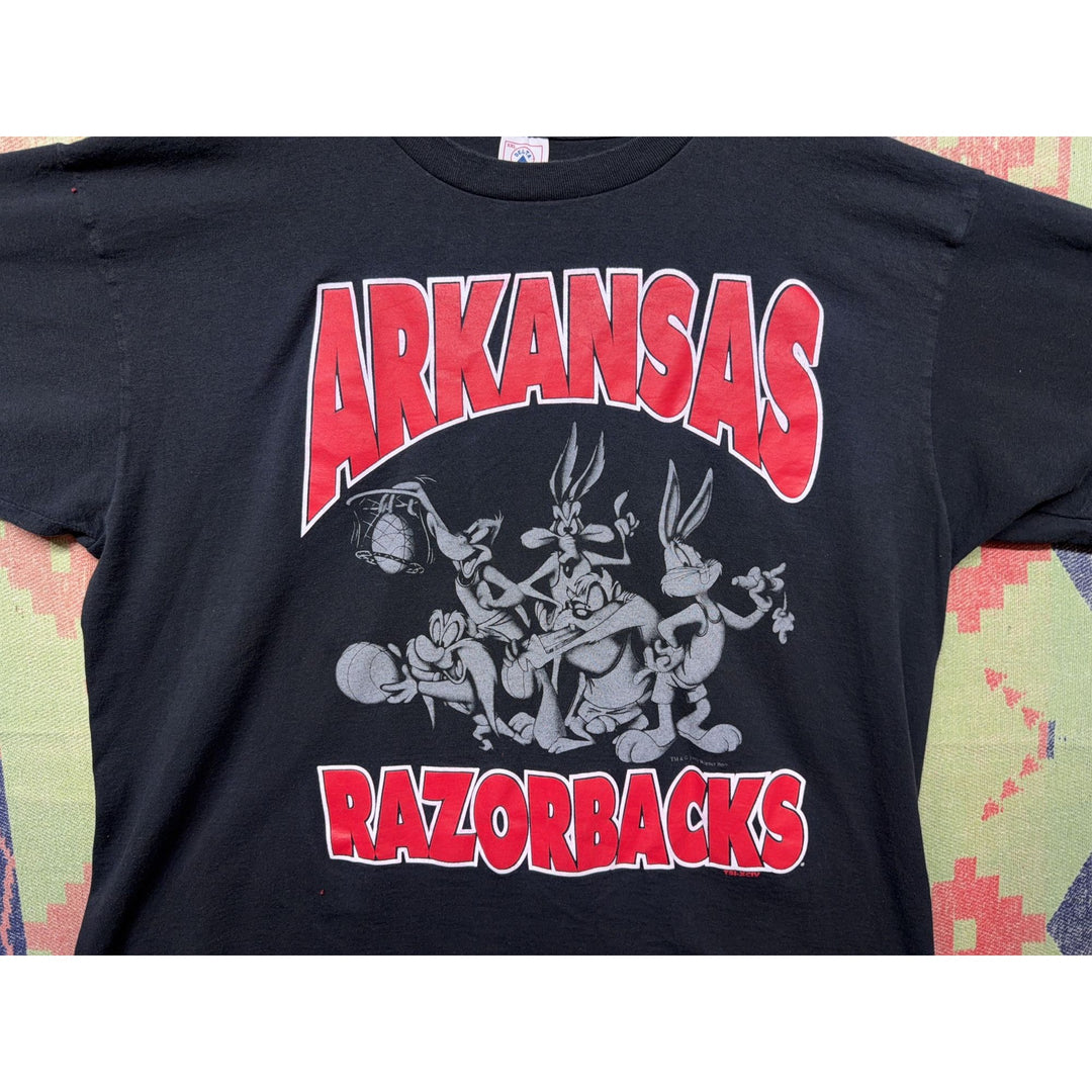 University of Arkansas Looney Tunes Vintage T Shirt XXL 90s