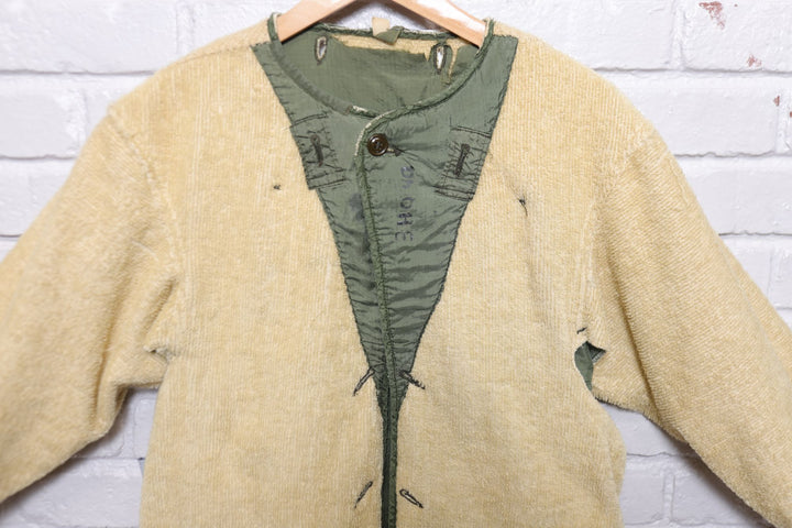 US Military Vintage Jacket Liner Small 50s