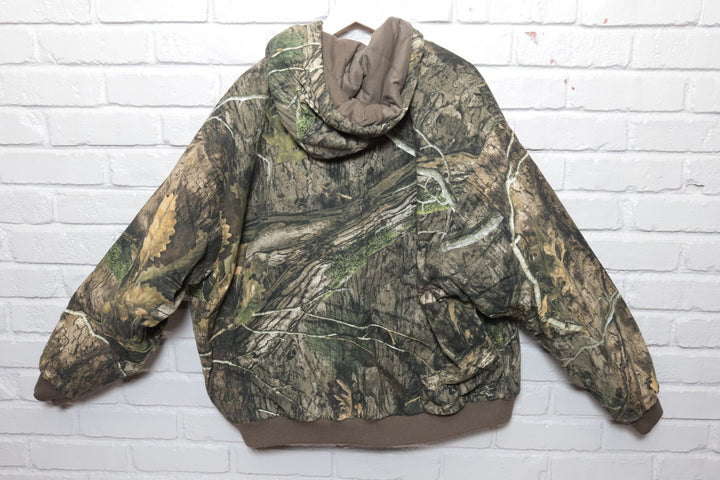 Mossy Oak Camo Jacket Size XXL