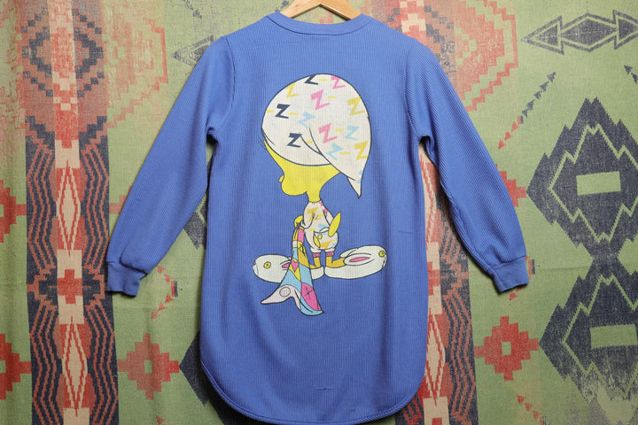 Looney Tunes Tweety Bird Vintage Thermal Sleep T Shirt 90s Small