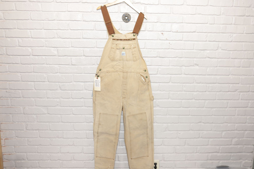 Liberty Vintage Tan Overalls 37/31.5 90s