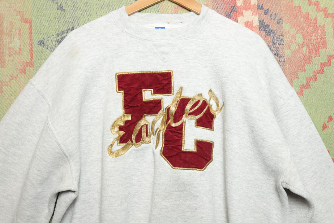 FC Eagles Vintage Russell Sweatshirt XL 90s