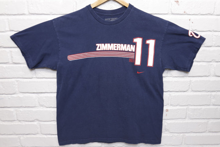 Nike Washington Nationals Vintage Zimmerman T Shirt 2000s Medium