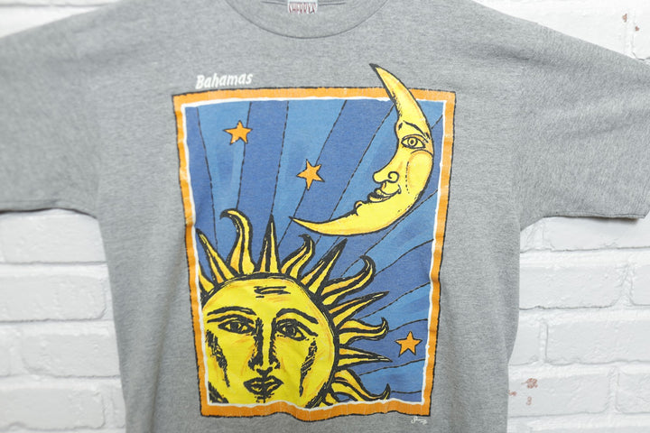 Sun & Moon Vintage Bahamas T Shirt 90s Large