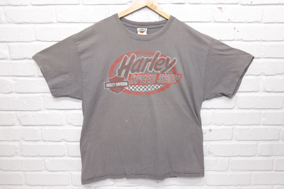 Harley Davidson Vintage Pig Trail T Shirt 2000s XL