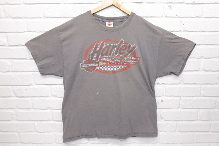 Harley Davidson Vintage Pig Trail T Shirt 2000s XL