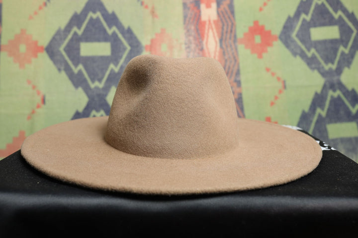 Overland Wool Hat Cowboy Taupe Brim