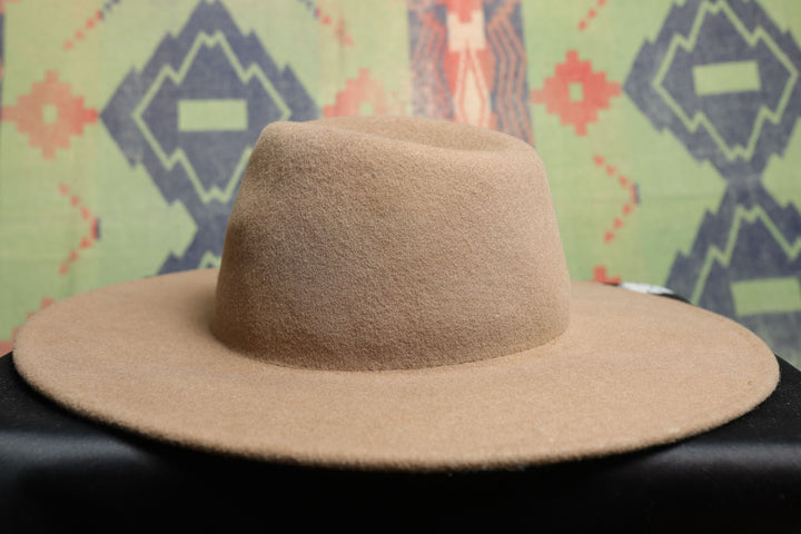 Overland Wool Hat Cowboy Taupe Brim
