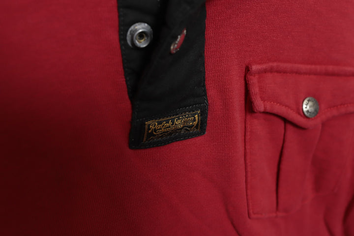 2000s Vintage Polo Ralph Lauren 1/4 Zip Sweatshirt Size Small