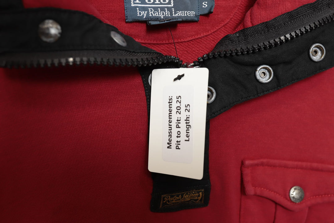2000s Vintage Polo Ralph Lauren 1/4 Zip Sweatshirt Size Small
