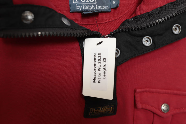 2000s Vintage Polo Ralph Lauren 1/4 Zip Sweatshirt Size Small