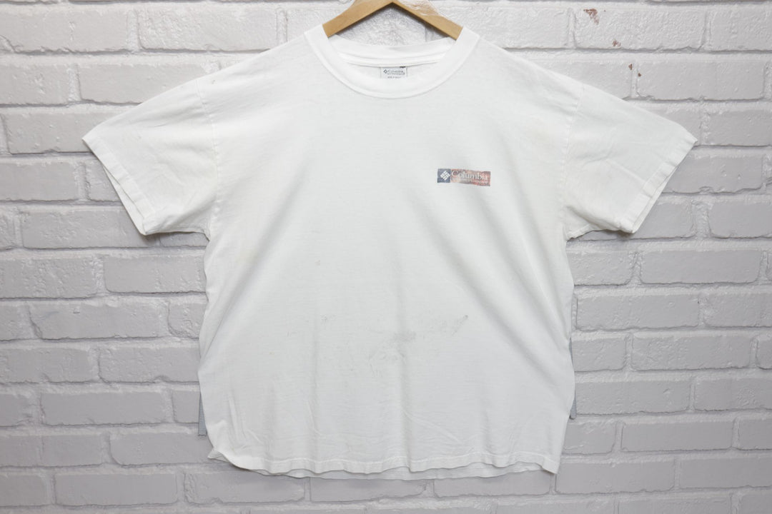 Columbia Vintage Fishing T Shirt 2000s XL
