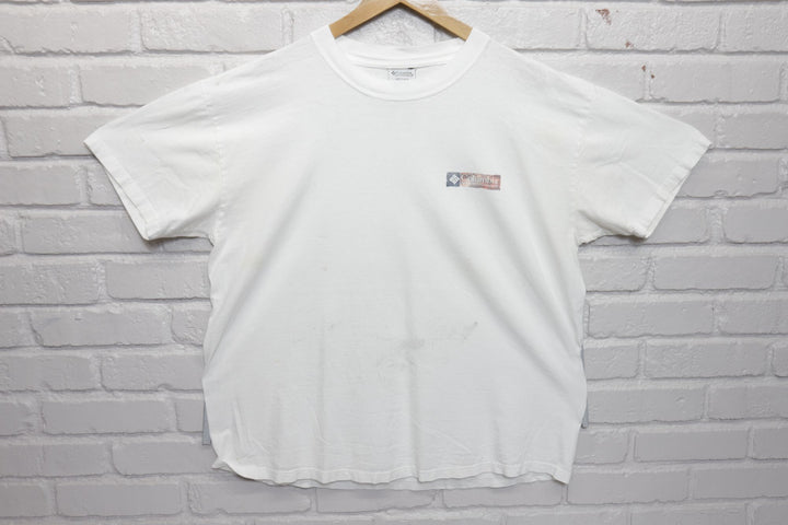 Columbia Vintage Fishing T Shirt 2000s XL