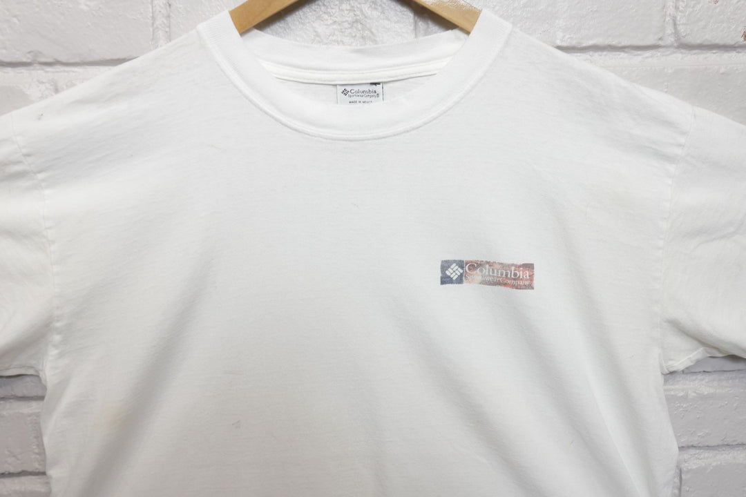 Columbia Vintage Fishing T Shirt 2000s XL