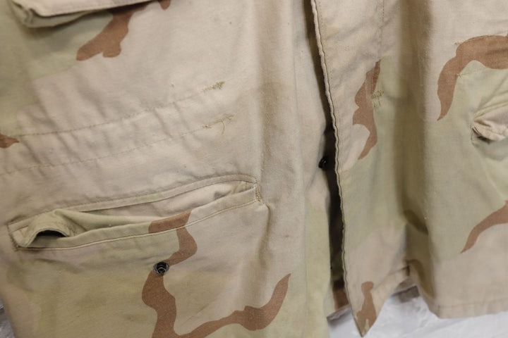 US Military Vintage Desert Camo Jacket Large 90s