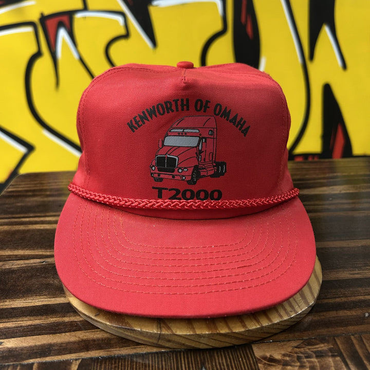 Kenworth of Omaha Vintage Snapback Hat 90s
