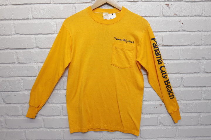 Panama City Beach Surfing Vintage T Shirt Small 80s