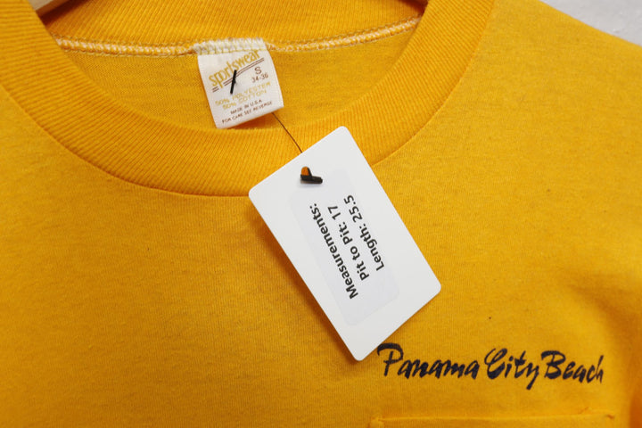 Panama City Beach Surfing Vintage T Shirt Small 80s