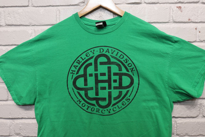 Modern Harley Davidson Celtic Knot T Shirt Size XL