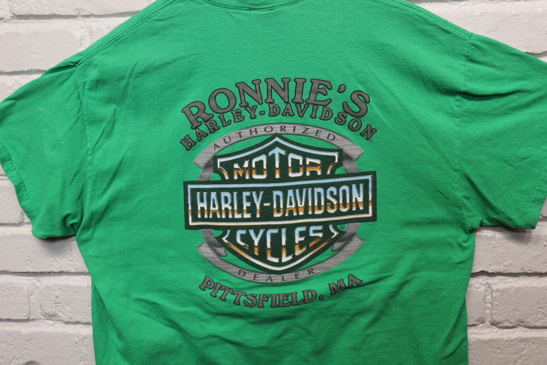 Modern Harley Davidson Celtic Knot T Shirt Size XL