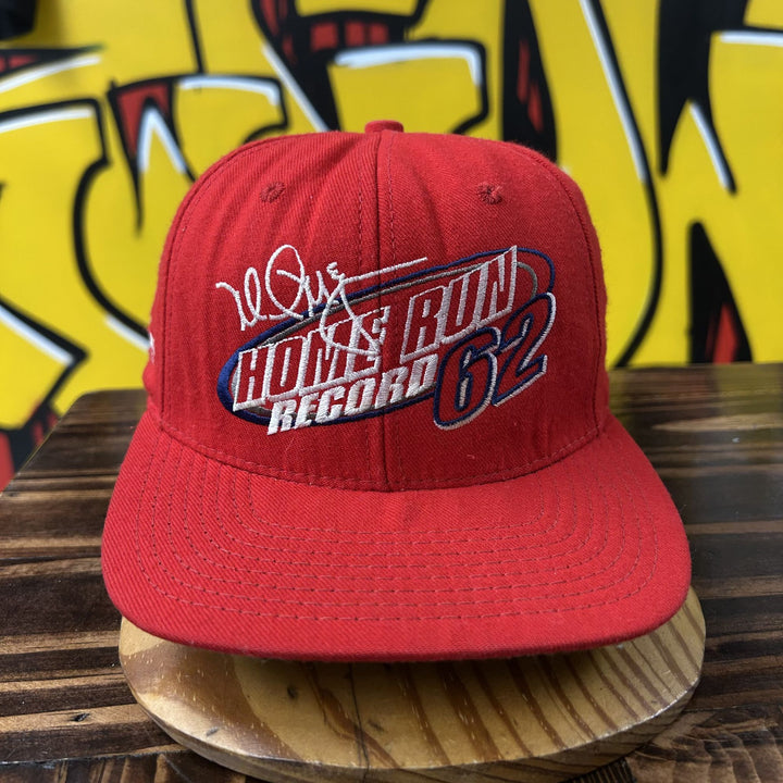 Mark Mcgwire Vintage Home Run Snapback Hat 90s Cardinals