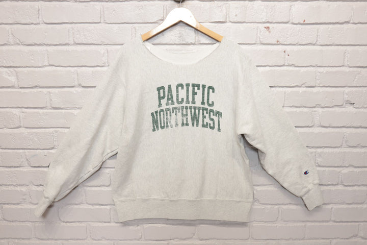 Pacific Northwest Champion Reverse Weave Sweatshirt Size Medium