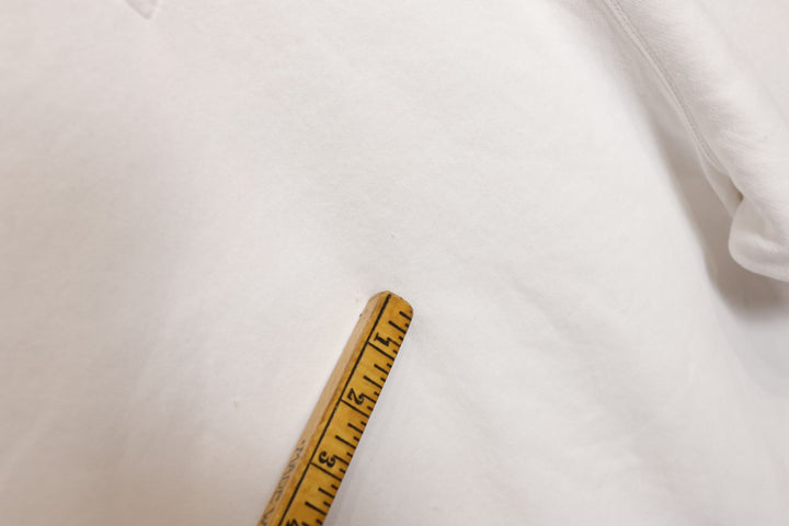Nike Tonal Vintage White Sweatshirt 2000s YOUTH Large