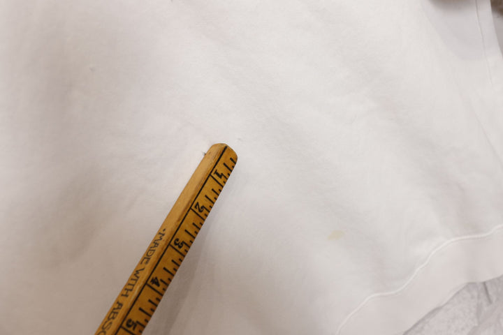 Nike Tonal Vintage White Sweatshirt 2000s YOUTH Large