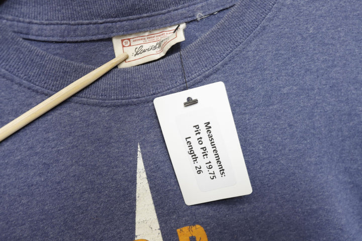 Levi's BBs Motor Scooter Vintage LS T Shirt Medium 2000s
