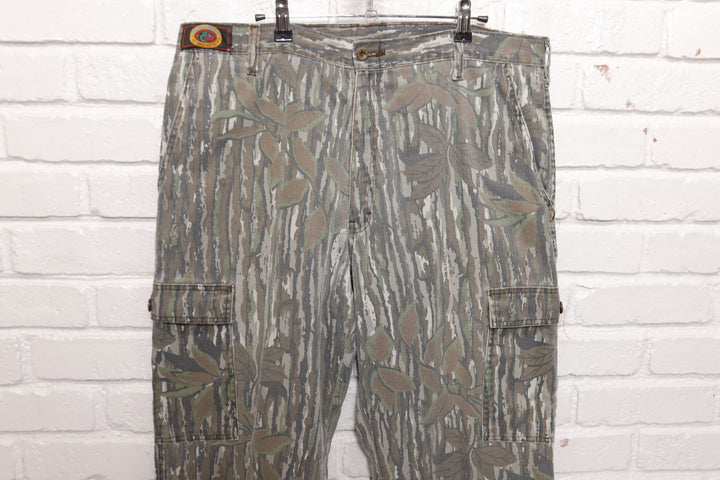 Blue Bill Redhead Vintage Realtree Camo Cargo Pants 90s 38/27.5