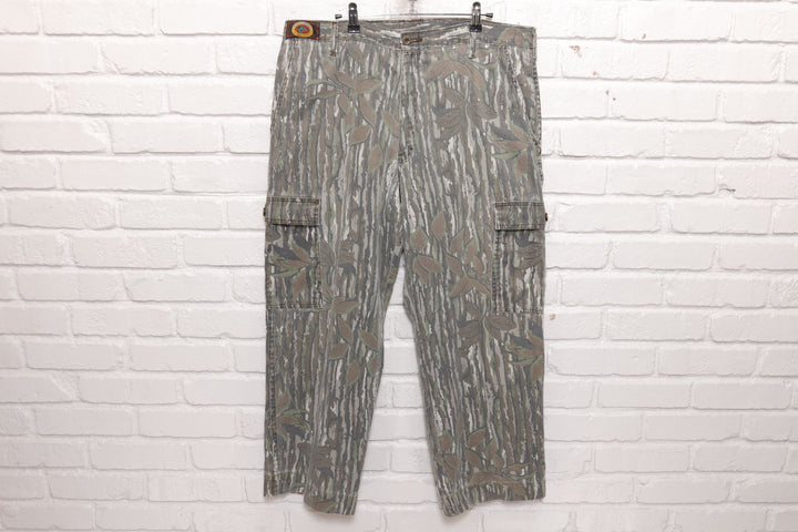 Blue Bill Redhead Vintage Realtree Camo Cargo Pants 90s 38/27.5