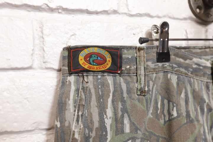 Blue Bill Redhead Vintage Realtree Camo Cargo Pants 90s 38/27.5