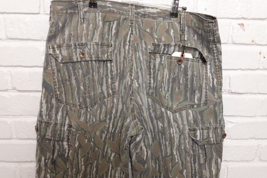 Blue Bill Redhead Vintage Realtree Camo Cargo Pants 90s 38/27.5