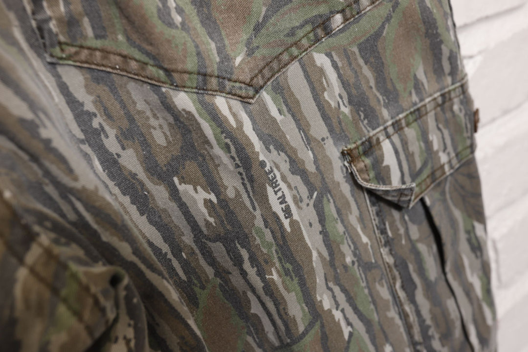 Blue Bill Redhead Vintage Realtree Camo Cargo Pants 90s 38/27.5