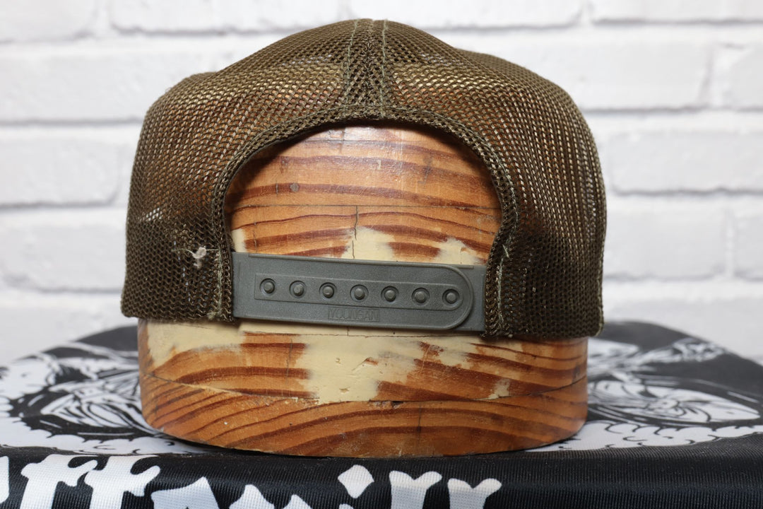 90s Vintage Gravette Locker Camo Trucker Hat