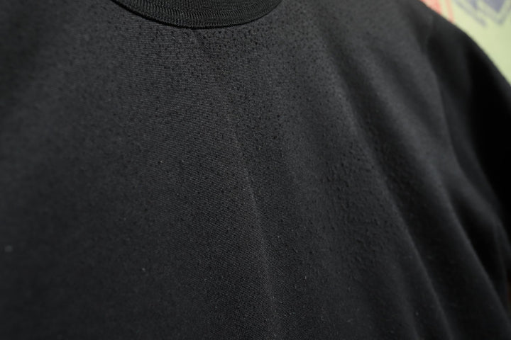Layer One Vintage Blank Black Sweatshirt 80s XL
