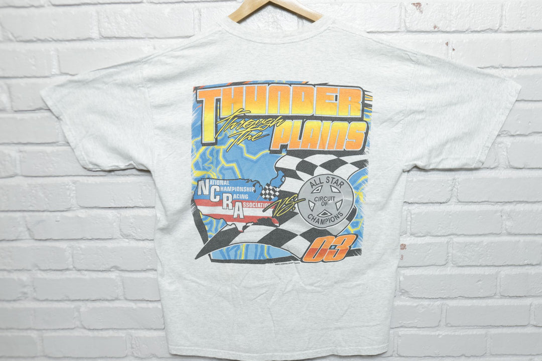 Thunder Plains Vintage NCRA Racing T Shirt 2000s XL
