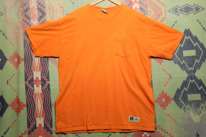 Russell Athletic Vintage Pocket T Shirt XL 2000s