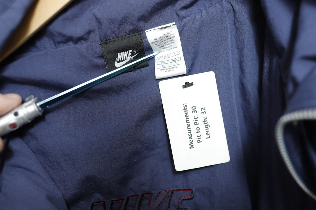 Nike Air Vintage Blue Windbreaker Jacket XL 90s