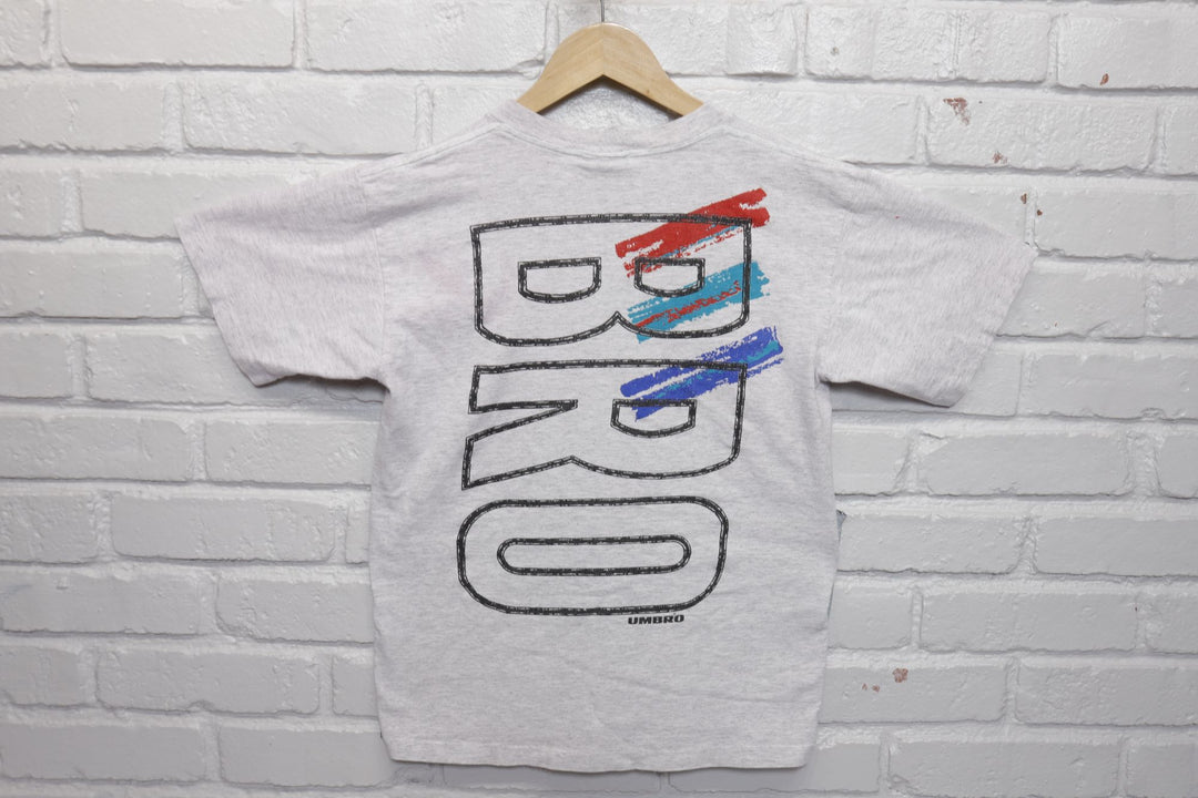 Umbro Vintage Youth T Shirt Large 90s