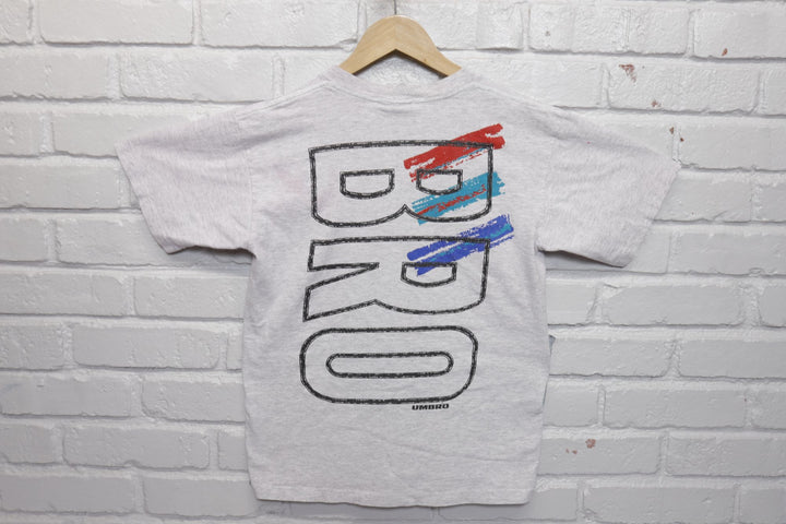 Umbro Vintage Youth T Shirt Large 90s