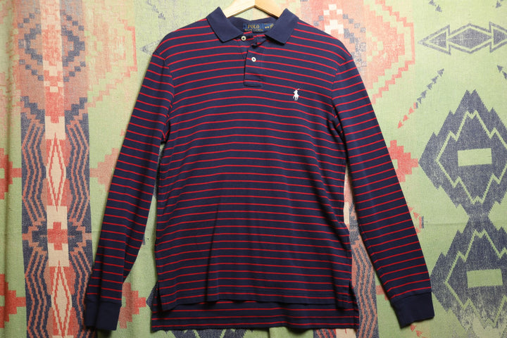 Polo Ralph Lauren Striped Polo Shirt  Medium