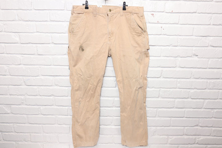 Carhartt Tan Work Pants Size37/28