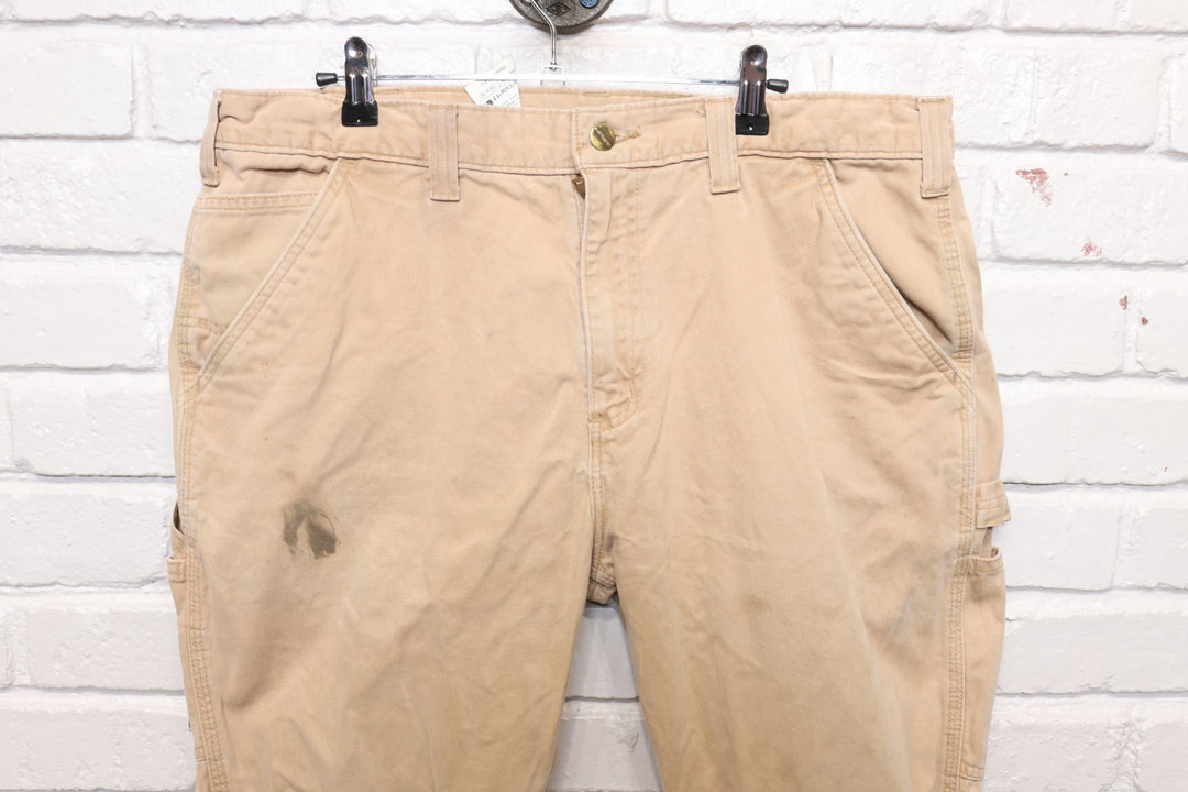 Carhartt Tan Work Pants Size37/28