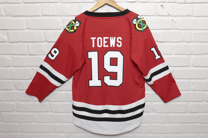 Chicago Blackhawks Kids Toews Hockey Jersey Size Large