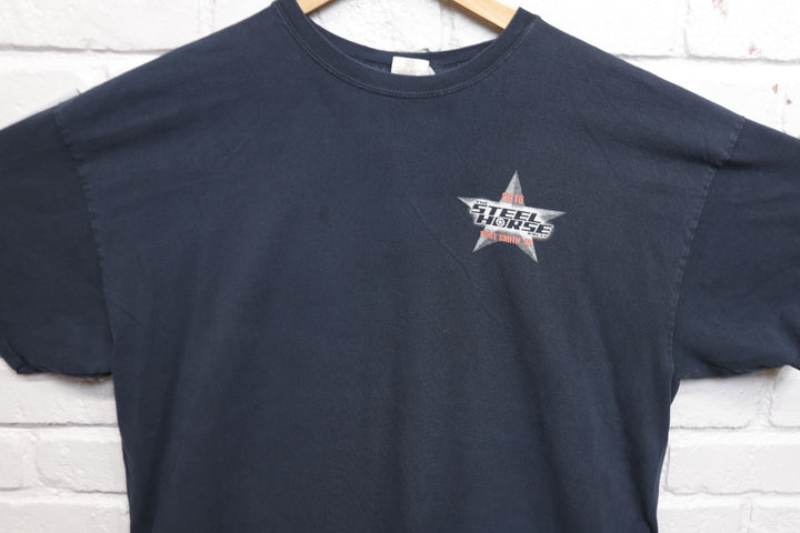 Steel Horse Rally Fort Smith Biker T Shirt 2000s XXL