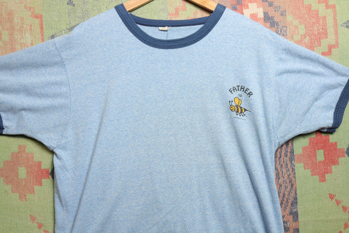 Father to Bee Vintage T Shirt XL 80s