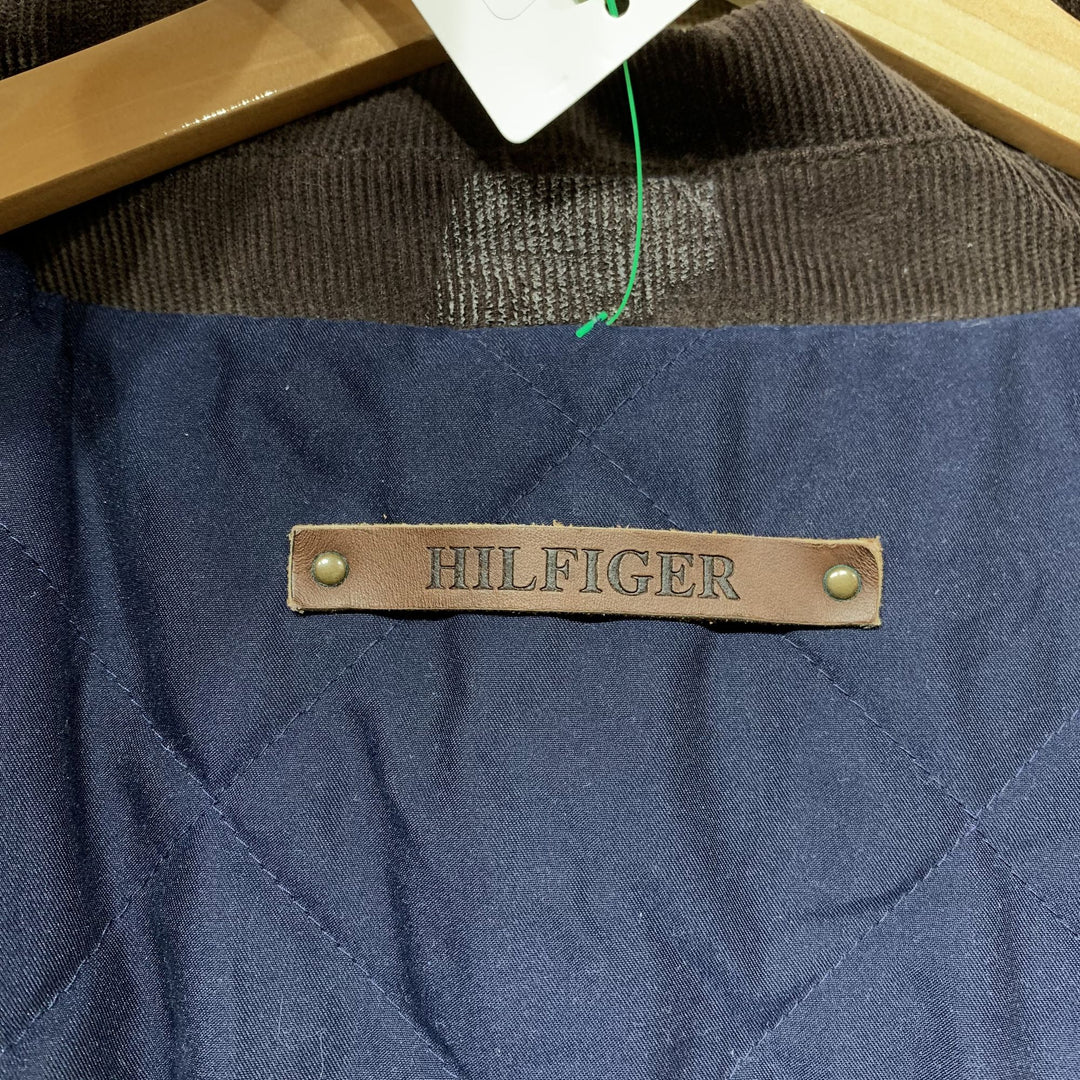 Tommy Hilfiger Vintage Reversible Puffer Jacket Large 90s