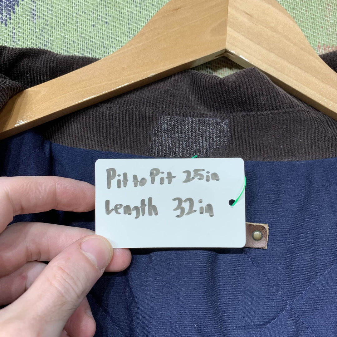 Tommy Hilfiger Vintage Reversible Puffer Jacket Large 90s