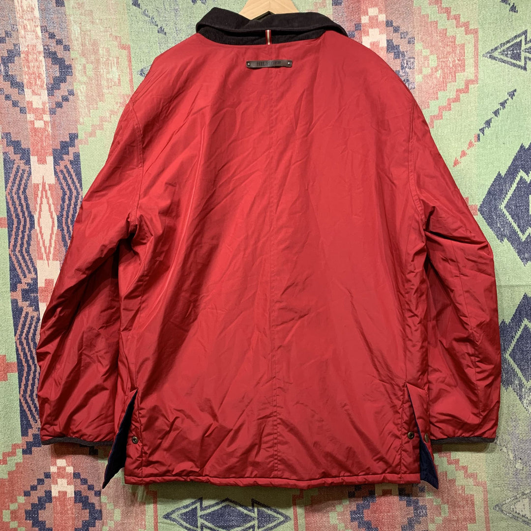 Tommy Hilfiger Vintage Reversible Puffer Jacket Large 90s